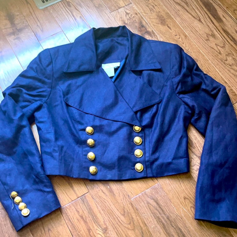 CACHE VINTAGE cropped jacket